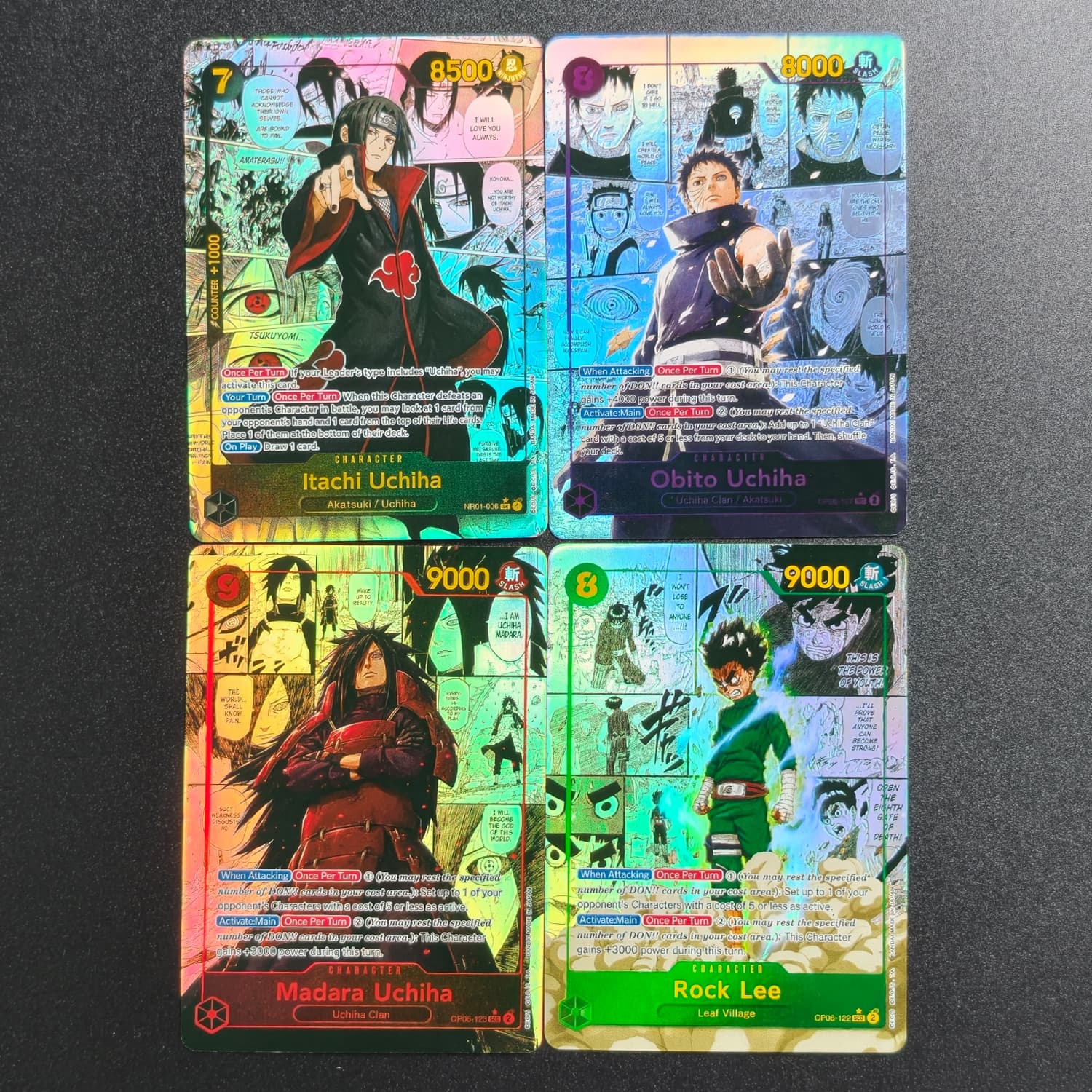 Board Game Anime - DIY Madara Uchiha Itachi Obito Rock