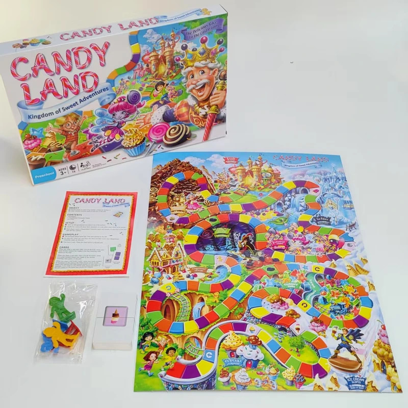 Board Game Jenga - Candy Sweet Adventure Board Game, a