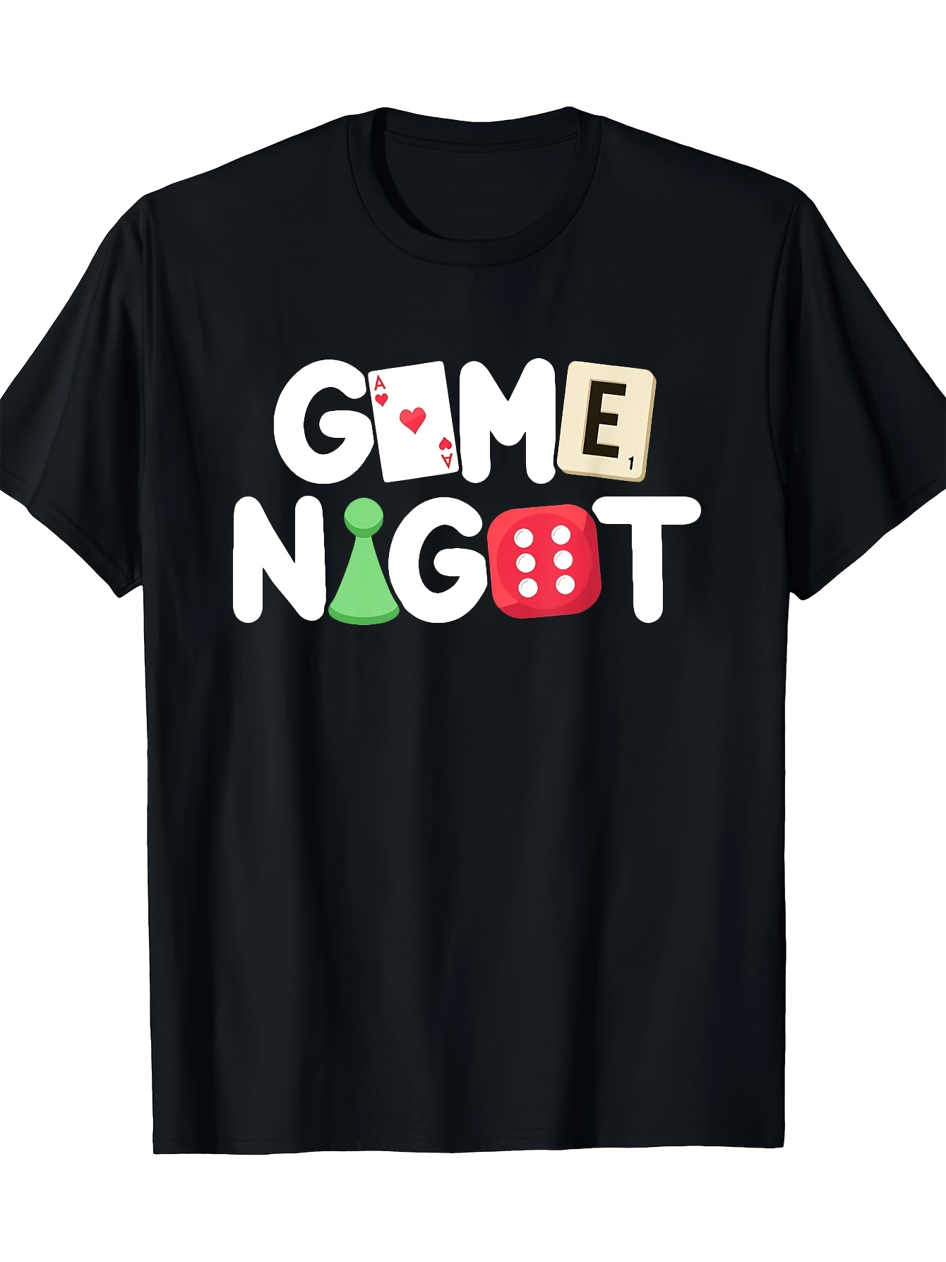 Men's Game Night Host T-Shirt  - Board Game Night 评论和价格