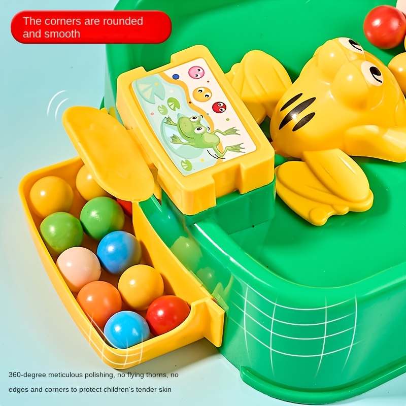 Frog Eating Bean Children Toy  - Board Game Jenga 评论和价格