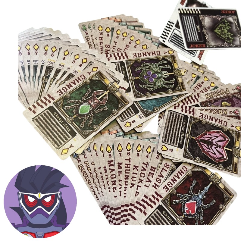 Bandai Kamen Rider anime chara - Card Game Deck 评论和价格