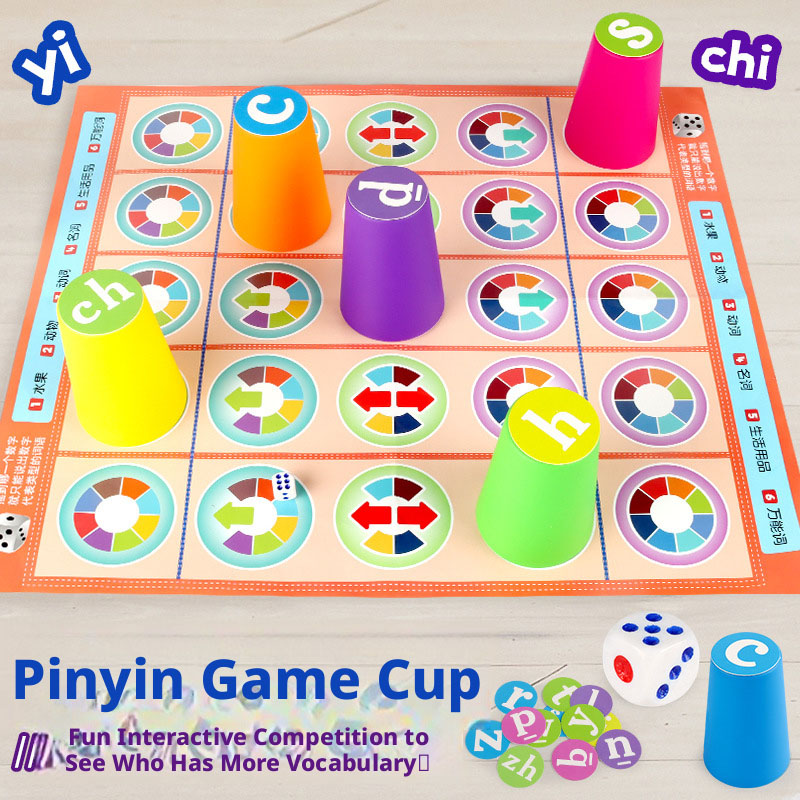 Hot Kids Chinese Pinyin Matchi - Board Game Heat 评论和价格