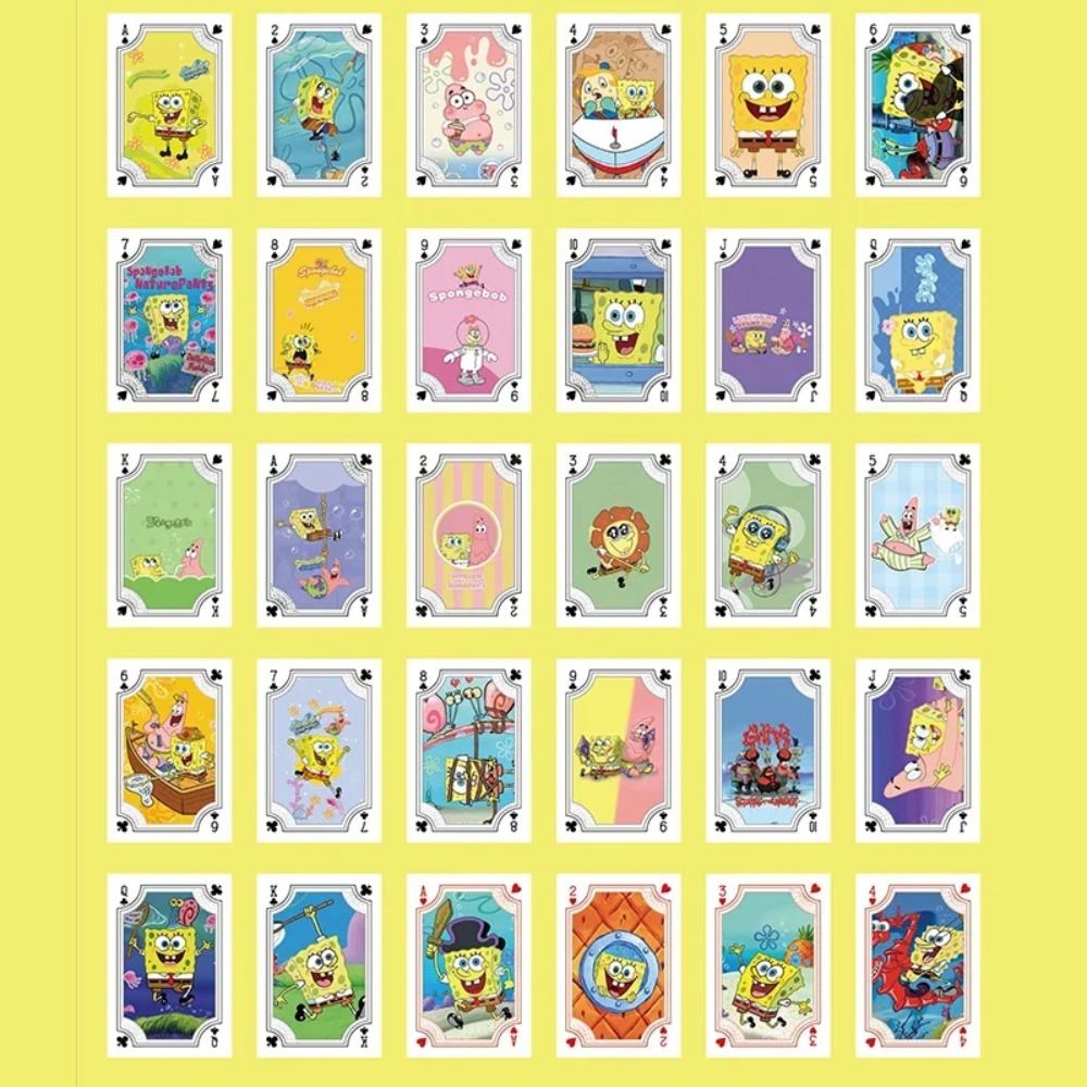 54Sheets/box SpongeBob Anime P - Card Game Deck 评论和价格