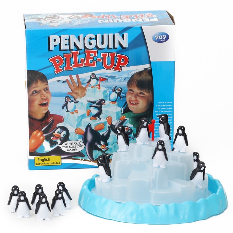 Iceberg Stacked Penguin Balanc - Board Game Jenga 评论和价格