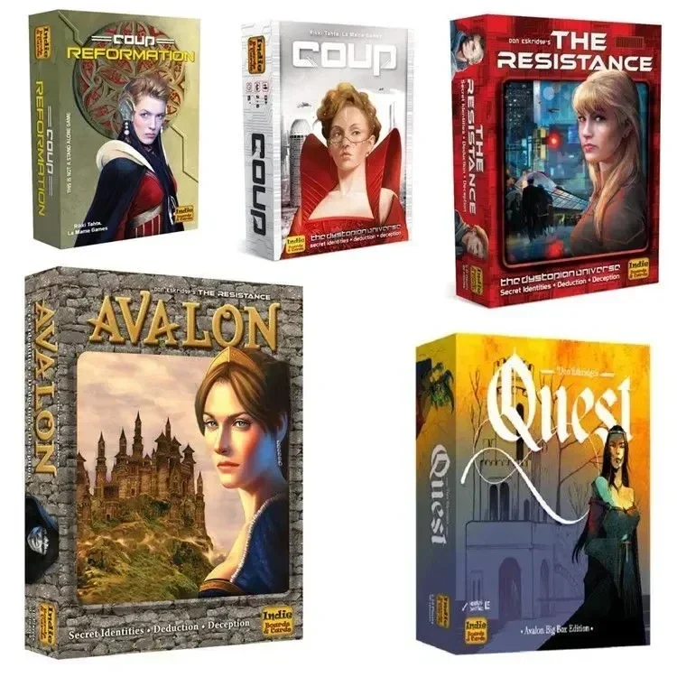 Board game The Resistance Aval - Board Game Bang 评论和价格