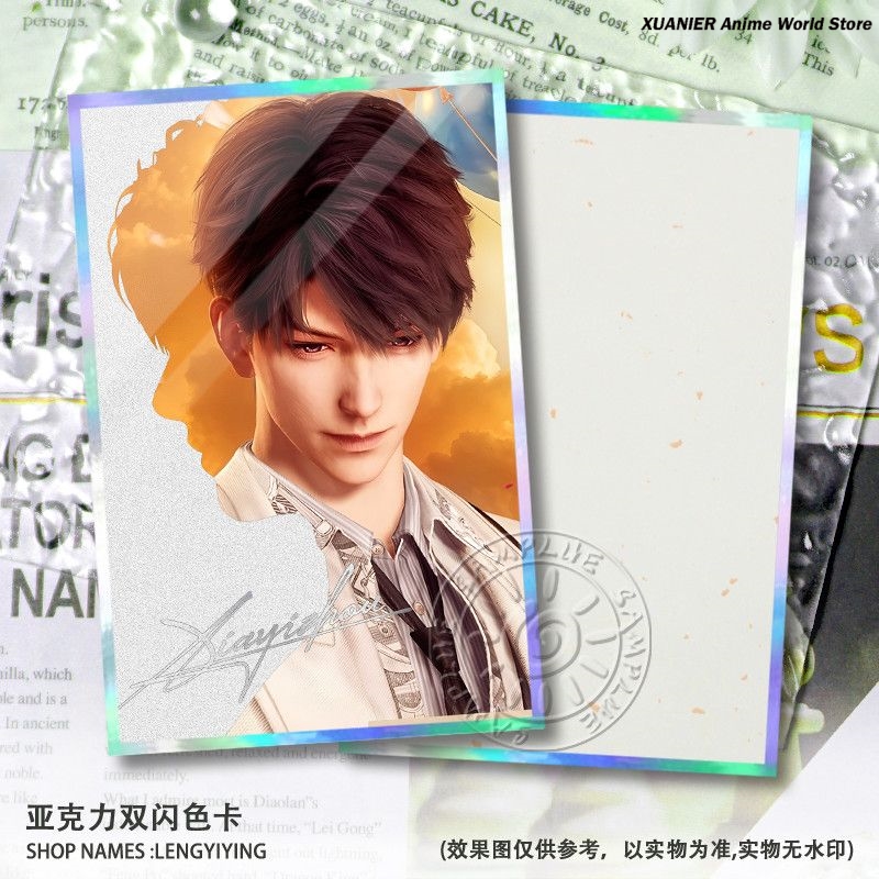 Acrylic Colored Paper Love and - Board Game Anime 评论和价格