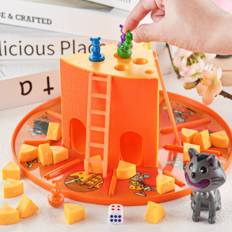 Cat and Mouse - Cake Cheese Bo - Board Game Jenga 评论和价格