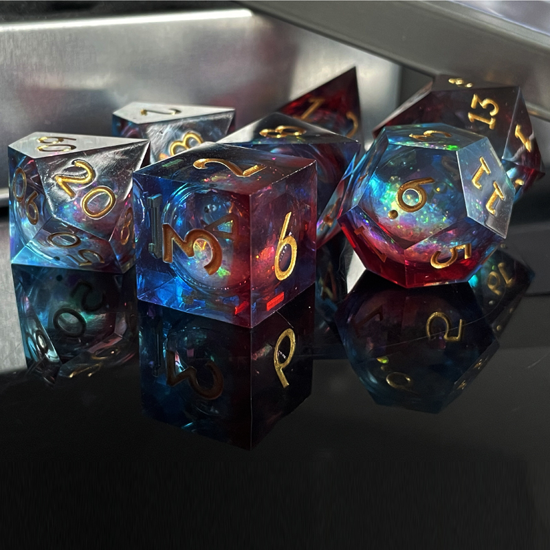 7pcs resin quicksand mixed col - Board Game List 评论和价格