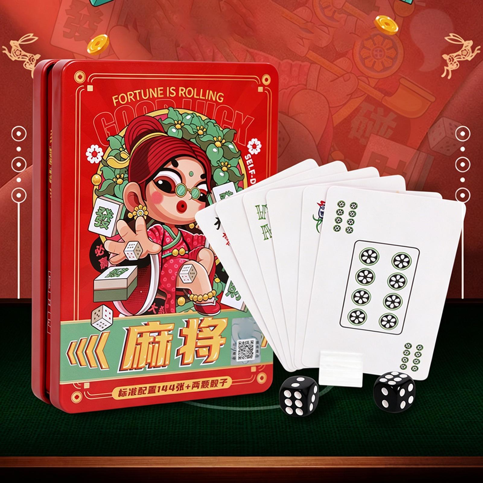 Playing Cards Mahjong Tiles Fa - Card Game Deck 评论和价格