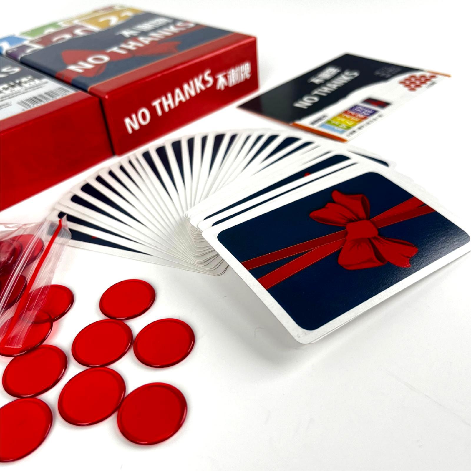 No Thanks Board Game - Fun Str - Board Game Bang 评论和价格