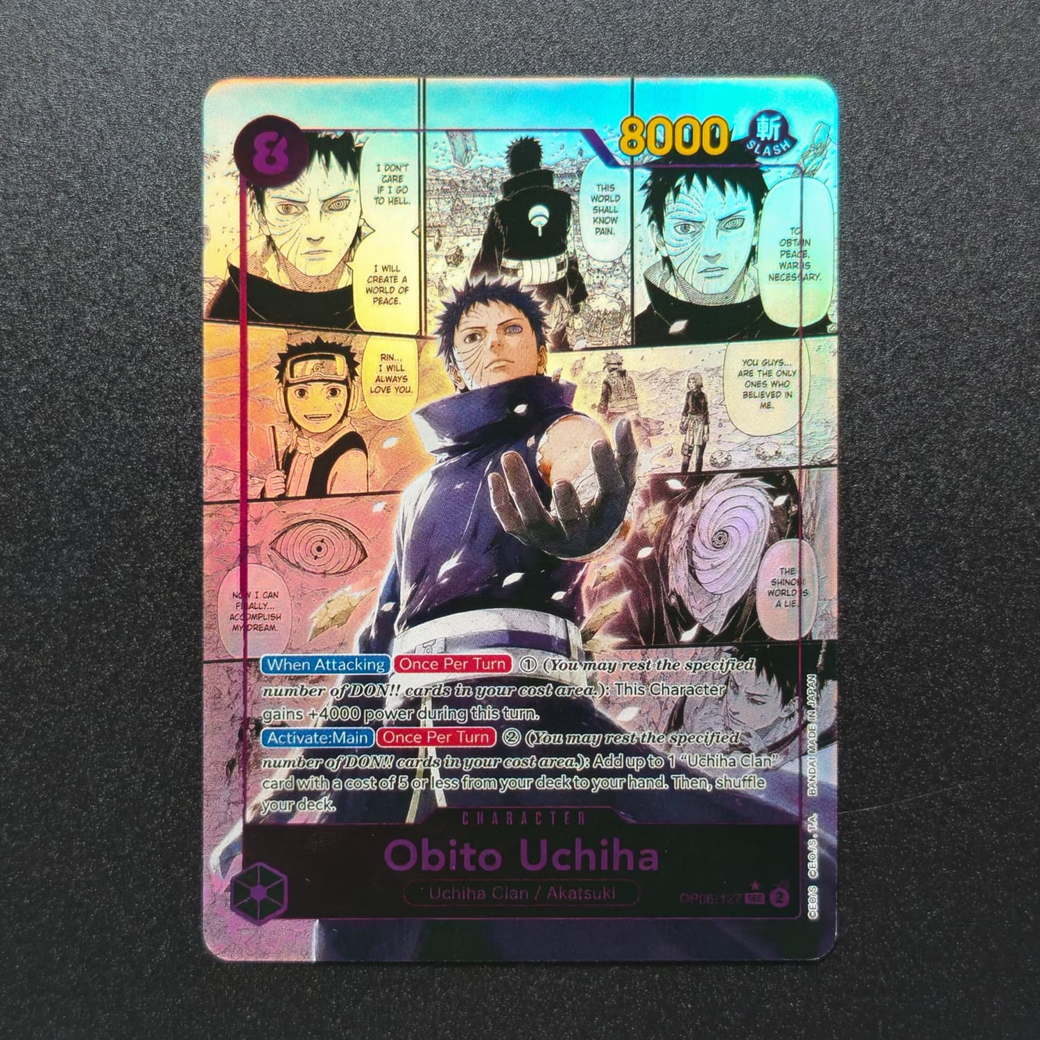 DIY Madara Uchiha Itachi Obito - Board Game Anime 评论和价格