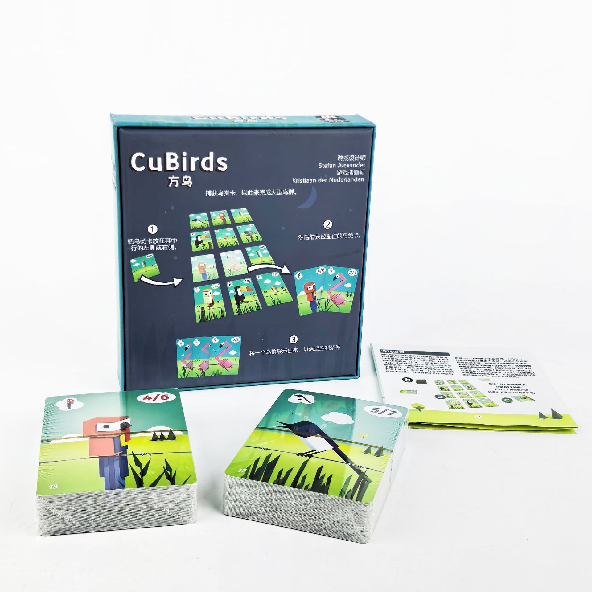 Hot Games CuBirds Board Game - - Board Game Bang 评论和价格