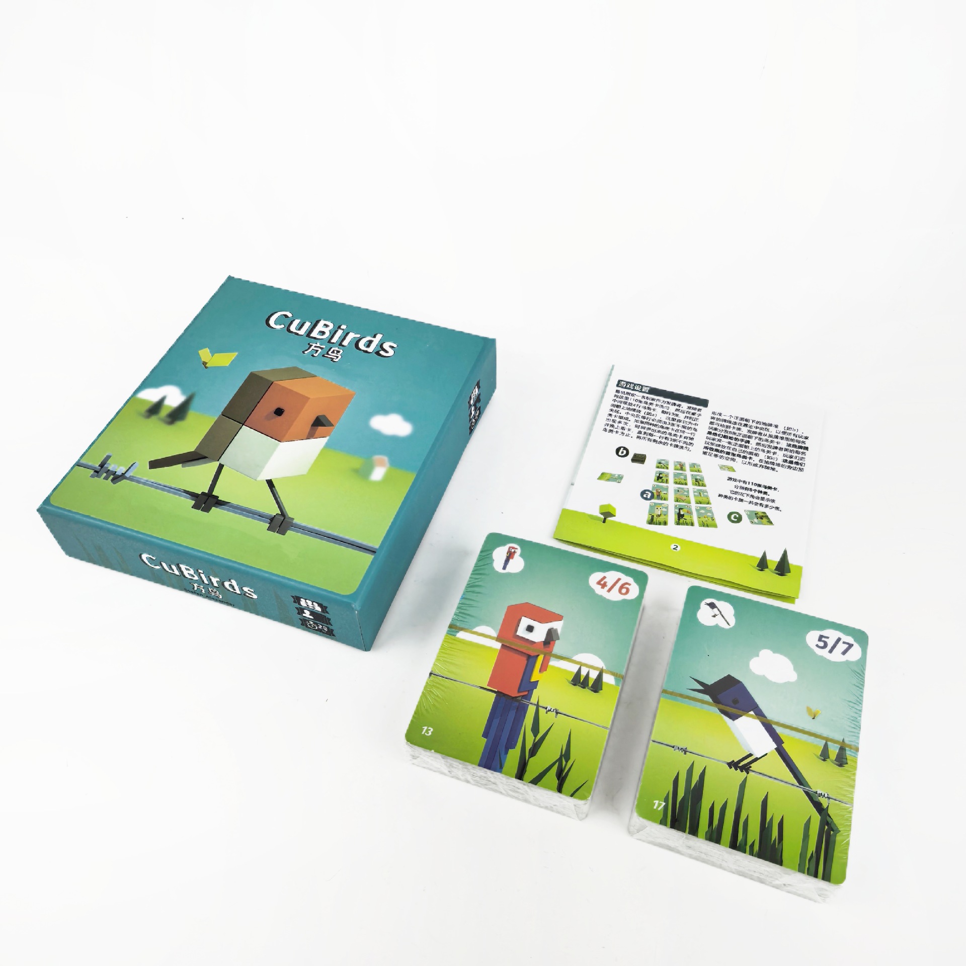 Hot Games CuBirds Board Game - - Board Game Bang 评论和价格